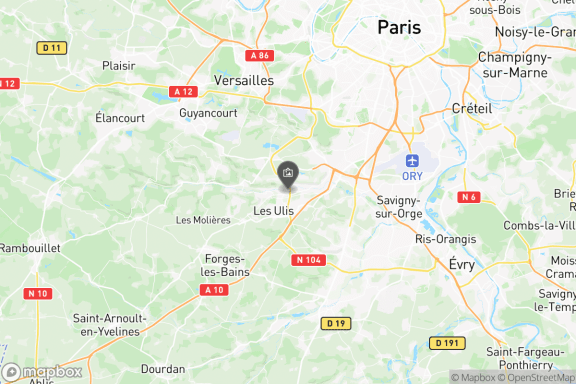 carte : Salle Jacques Tati, Allée Michel Chevotet, Orsay Centre, La Bouvêche, Orsay, Palaiseau, Essonne, Ile-de-France, Metropolitan France, 91400, France